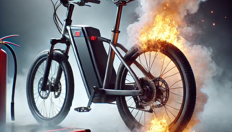 Electric Bikes Catch Fire
