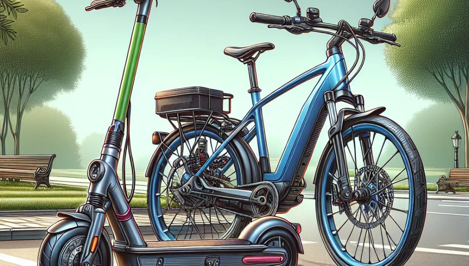 7 Key Comparisons Between Electric Scooters and Electric Bikes