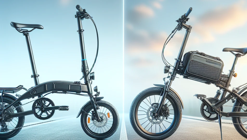 7 Key Comparisons Between Folding Electric Bikes and Full-Sized Ones